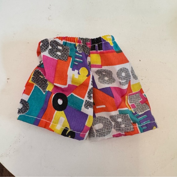 Barbie Other - vintage Barbie Ken shorts Colorful Pattern